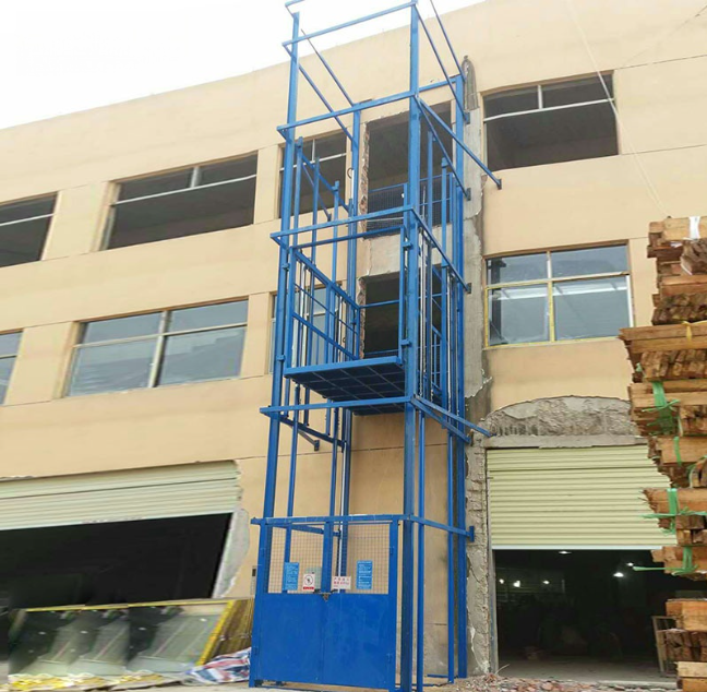 青海建材厂室外物料提升